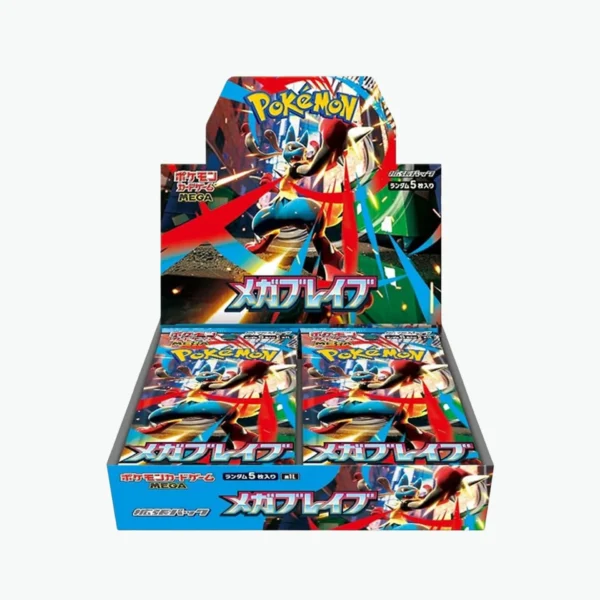 display 30 booster pokémon mega brave m1l