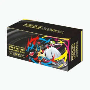 premium trainer box mega pokémon japonais 20 booster
