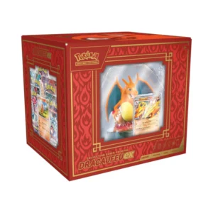 Collection Super Premium Dracaufeu ex avec figurine – Coffret Pokémon Officiel