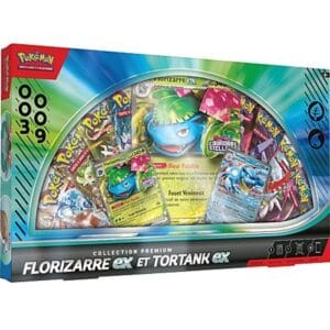 Coffret Florizarre EX et Tortank EX Collection Premium