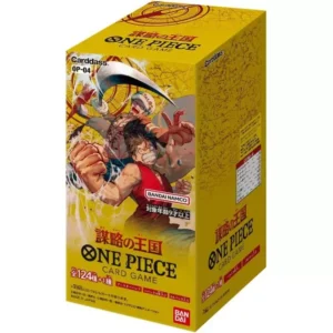 One Piece Trading Card Game - Boîte de 24 boosters KINGDOM OF PLOTS - OP-04 - JAP