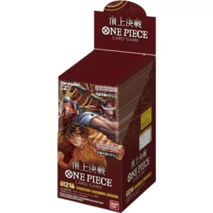 One Piece Trading Card Game - Boîte de 24 boosters Summit War - OP-02 - JAP