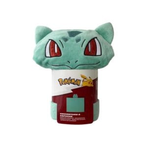 Pokemon Plaid - CAPUCHE - BULBIZARRE - 120x150cm