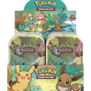 La Mini Tin Pokémon Amis de Kanto – Reprint 2025 célèbre la première génération de Pokémon à travers un format compact, pratique et hautement collectionnable. Cette série met à l’honneur les Pokémon emblématiques de la région de Kanto, très appréciés des fans de longue date comme des nouveaux collectionneurs. Grâce à ce reprint 2025, les Mini Tins Amis de Kanto reviennent avec le même charme iconique, tout en offrant une nouvelle opportunité d’obtenir des boosters récents, une carte artistique exclusive et un format idéal pour le transport ou le stockage. Parfaites à ouvrir, à offrir ou à collectionner, ces Mini Tins sont un incontournable du JCC Pokémon. 🎴 Contenu de la Mini Tin 2 boosters Pokémon officiels 1 carte artistique exclusive (art card) mettant en avant un Pokémon de Kanto 1 mini boîte métallique illustrée Produit officiel The Pokémon Company Version Reprint 2025 Produit neuf et scellé 🔥 Avantages clés Thématique Kanto : Pokémon iconiques de la 1ʳᵉ génération mini-tin-pokemon-amis-de-kanto-illustration-aleatoire-scelle-francais Carte artistique exclusive : idéale pour la collection Reprint 2025 : nouvelle disponibilité d’un produit très apprécié Excellent rapport format / collection pour joueurs et fans