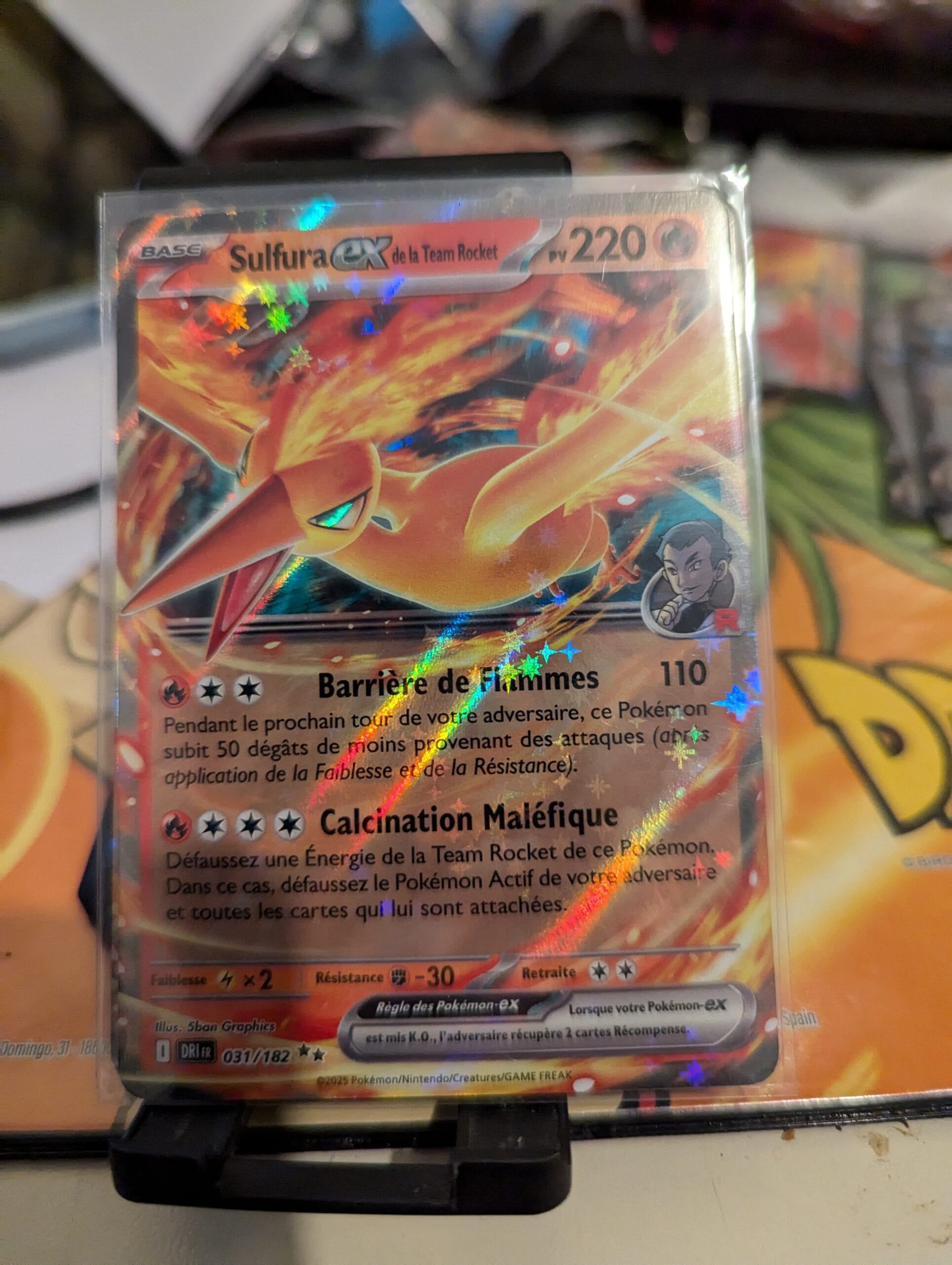 1000011010 - JM Cards Sulfura Ex de la Team Rocket 031/182