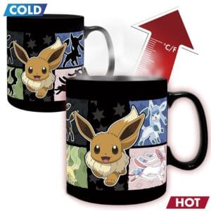 Mug Thermoréactif Pokémon – EVOLI (460 ml)