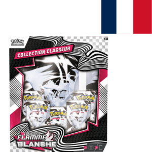 Pokémon JCC Ecarlate Violet Flamme Blanche Collection Classeur