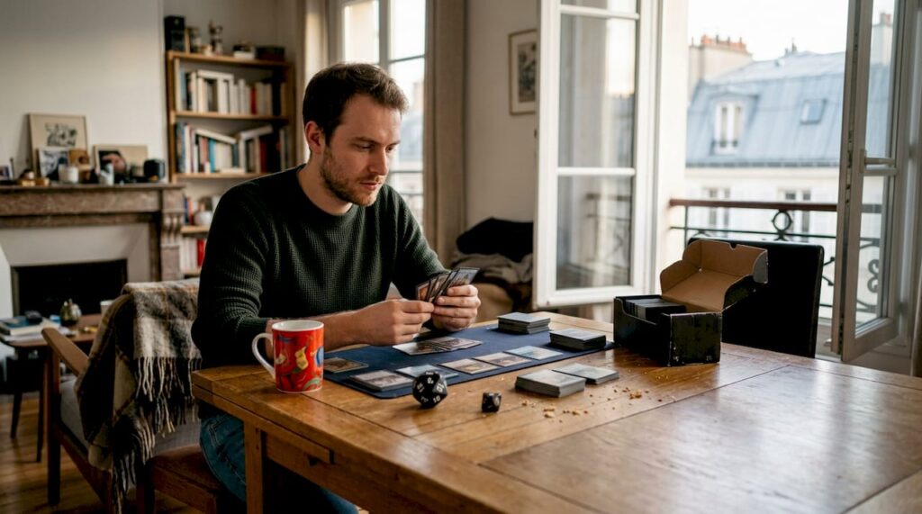 1774841368723_Partie-de-Magic-the-Gathering-a-la-maison - JM Cards Soirée Magic entre amis à la maison