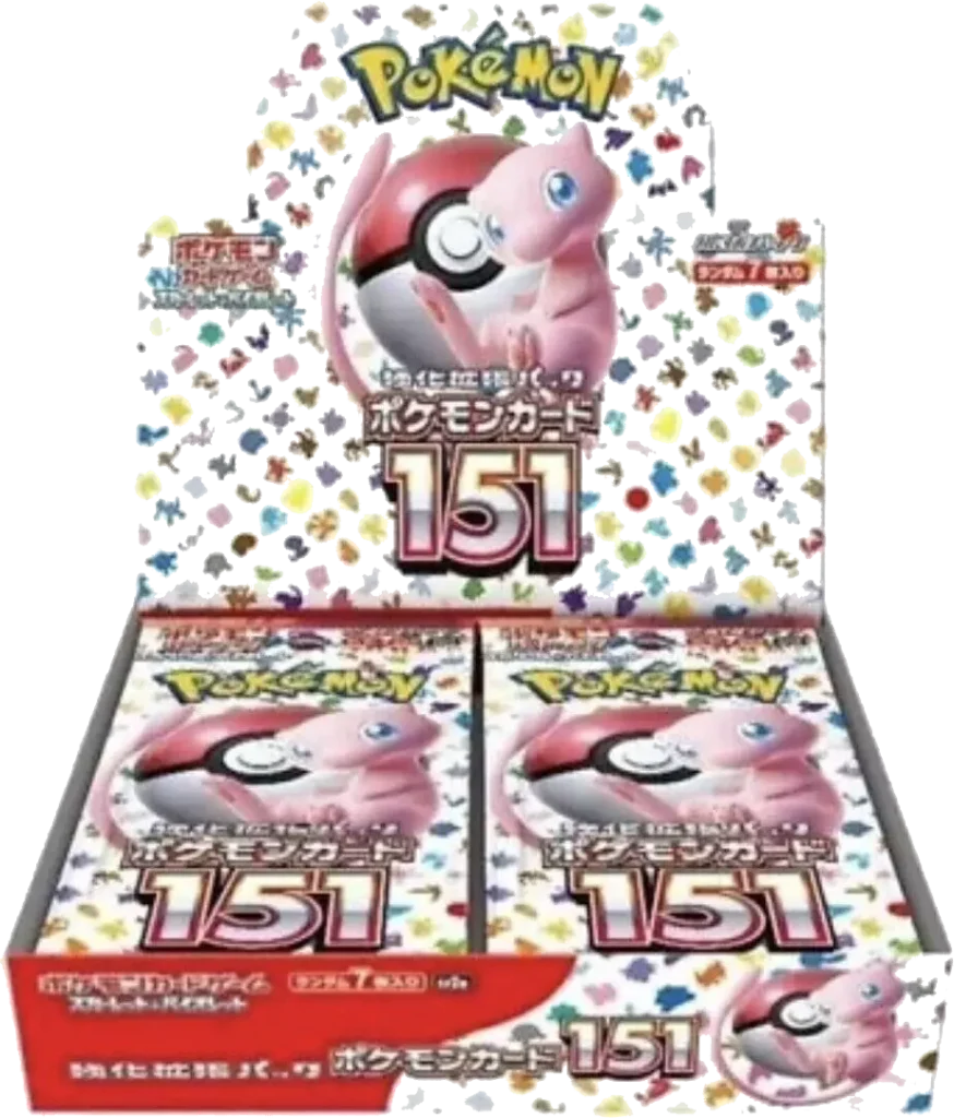 Display de 20 Boosters SV2A Pokémon 151   JP Version Japonaise