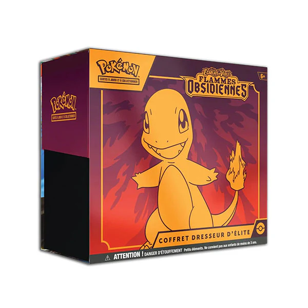 ETB Pokémon Ecarlate Violet Flammes Obsidiennes Fr - JM Cards ETB Pokémon Ecarlate Violet Flammes Obsidiennes Fr