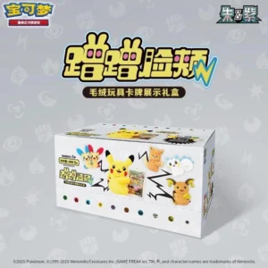 La Boîte Blind Box Mystère Set 151 Peluche Pokémon Chinois est une collection exclusive de peluches Pokémon sous licence officielle inspirée des célèbres 151 premiers Pokémon de la région de Kanto Présentée sous format blind box chaque boîte contient une peluche surprise rendant chaque ouverture unique et pleine de suspense Conçues avec des matériaux doux et des finitions soignées ces peluches miniatures reproduisent fidèlement les Pokémon les plus appréciés de la première génération Les collectionneurs pourront tenter de réunir lensemble de la série comprenant des Pokémon iconiques tels que Pikachu Salamèche Carapuce Bulbizarre Évoli et bien dautres Importée du marché asiatique cette collection bénéficie dune excellente qualité de fabrication et dun design exclusif recherché par les amateurs de produits Pokémon rares Le format mystère ajoute une dimension ludique et encourage les échanges entre collectionneurs afin de compléter la série Points forts  Produit officiel Pokémon sous licence Blind Box avec peluche mystère aléatoire Inspiré des 151 Pokémon originaux de Kanto Matières douces et finitions premium Format collection très apprécié des fans Pokémon Idéal pour collection décoration ou cadeau