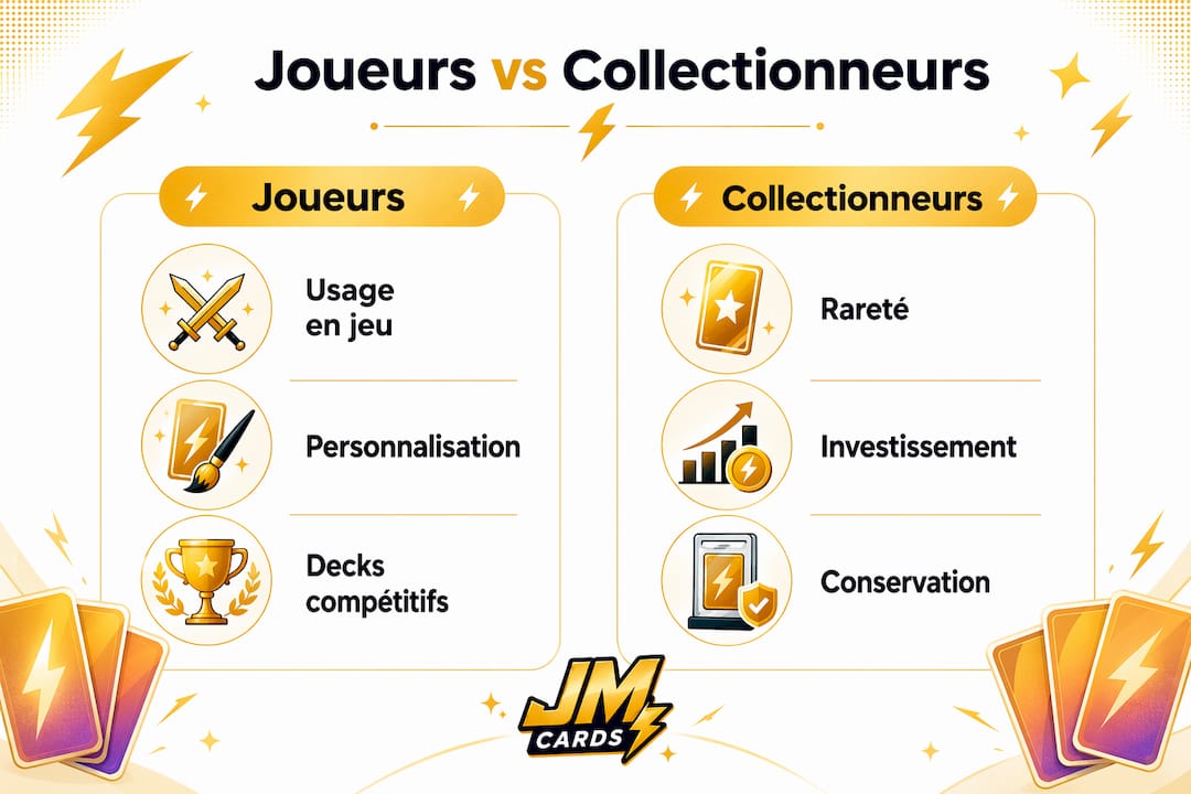 Comparatif visuel entre les joueurs et les passionnés de Secret Lair