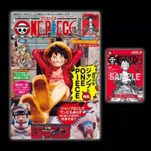One Piece Card Game - Magazine + Carte Promo Luffy ST-021 Magazine Volume 1 - JP