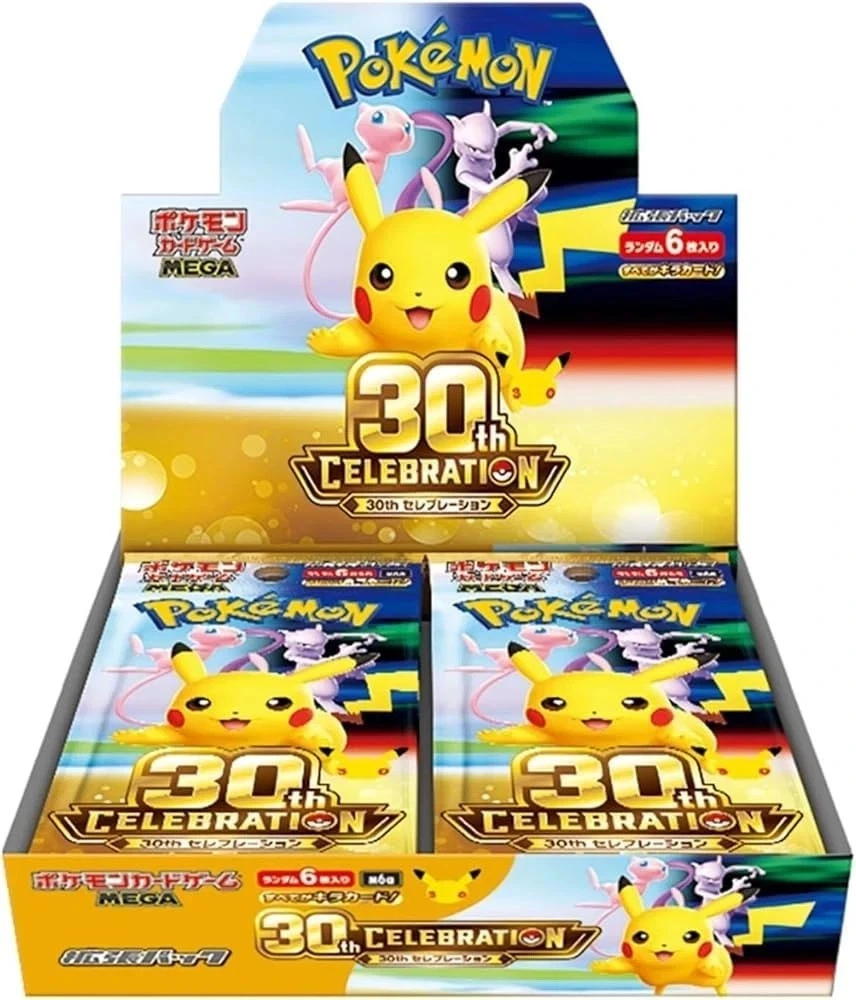 Prévente Carte Pokemon 30ème Célébration Booster Box M6a Japonaise