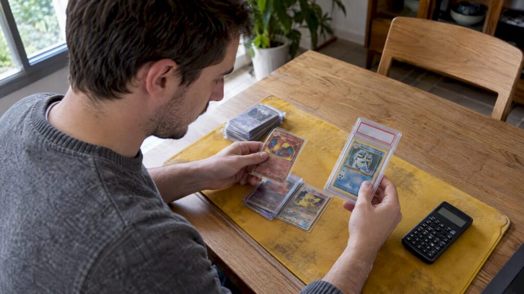 1791614474095CartesagradercompareesauneslabPSA JM Cards Cartes à grader comparées à une coque PSA