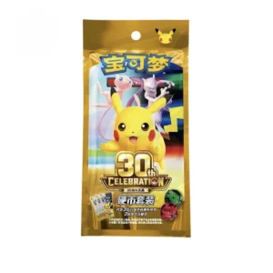 Tripack Pokemon 30 Ans Celebration (M6a) Coin set Scellé Chinois